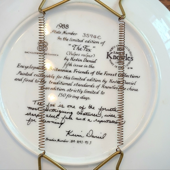 Bradford Exchange Collector Plate - Picture 2 of 2